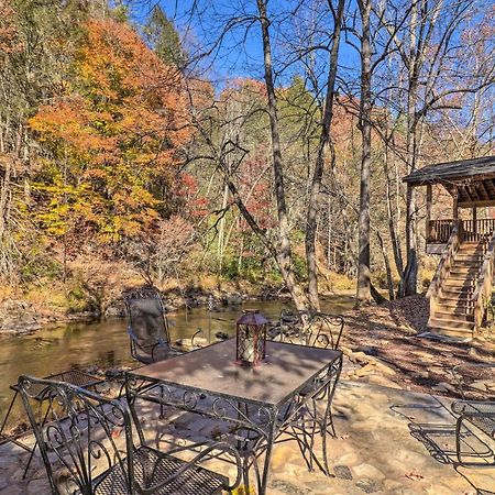 Creekside Retreat With Deck, 18 Miles To Wolf Ridge Βίλα Weaverville Εξωτερικό φωτογραφία