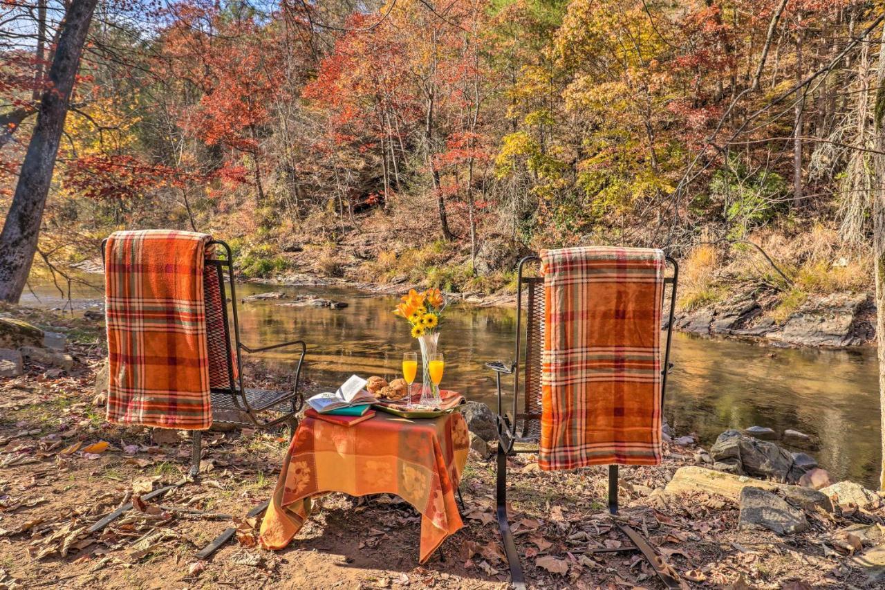 Creekside Retreat With Deck, 18 Miles To Wolf Ridge Βίλα Weaverville Εξωτερικό φωτογραφία