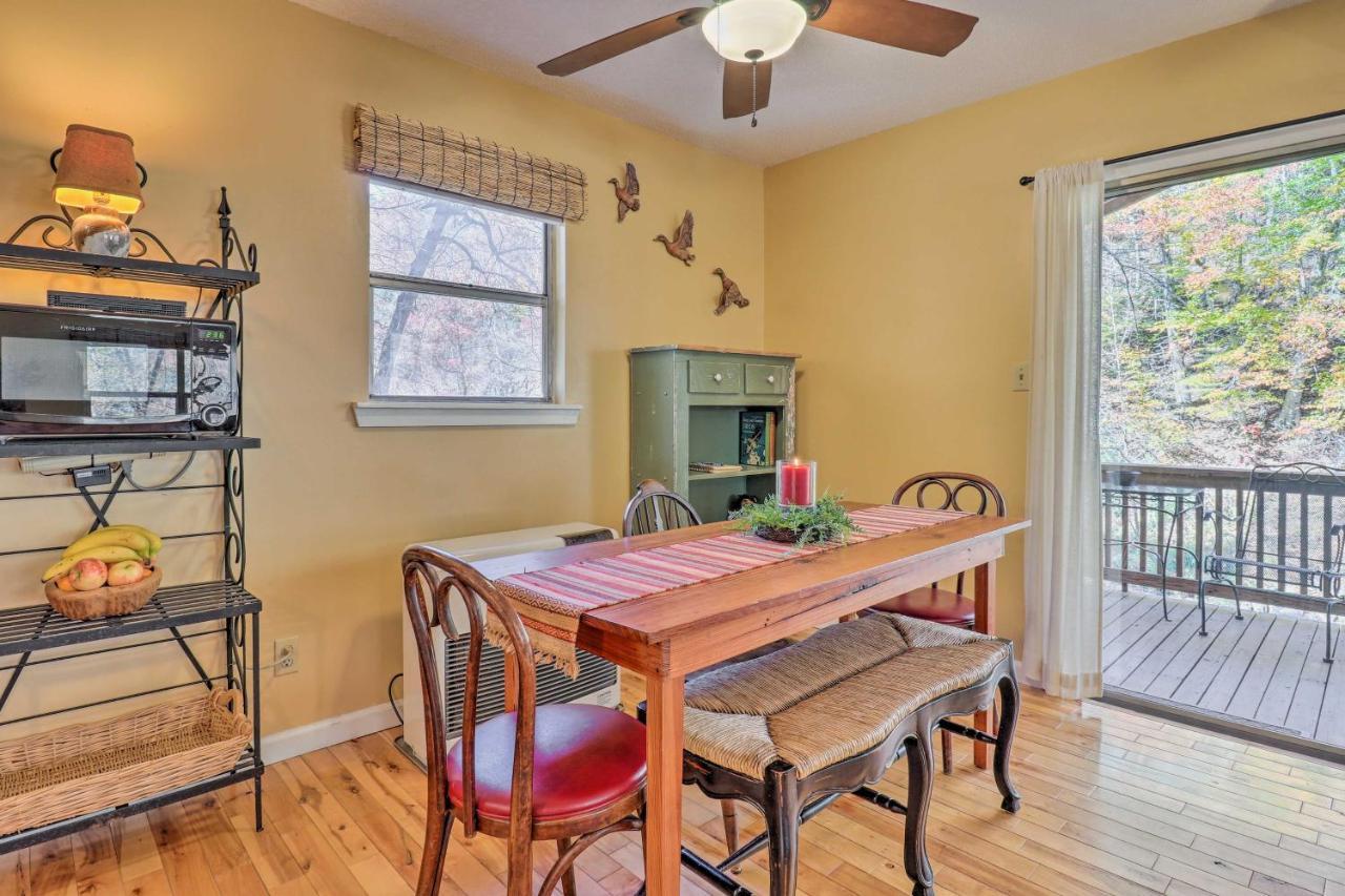 Creekside Retreat With Deck, 18 Miles To Wolf Ridge Βίλα Weaverville Εξωτερικό φωτογραφία