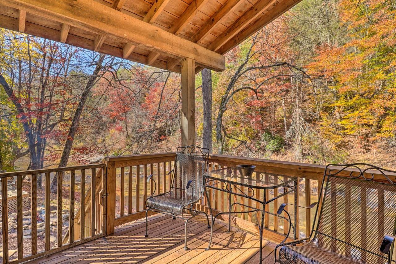 Creekside Retreat With Deck, 18 Miles To Wolf Ridge Βίλα Weaverville Εξωτερικό φωτογραφία