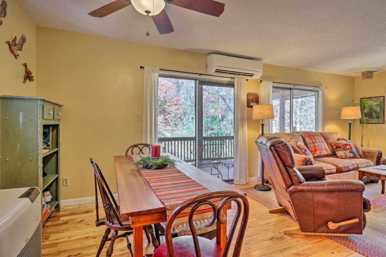 Creekside Retreat With Deck, 18 Miles To Wolf Ridge Βίλα Weaverville Εξωτερικό φωτογραφία