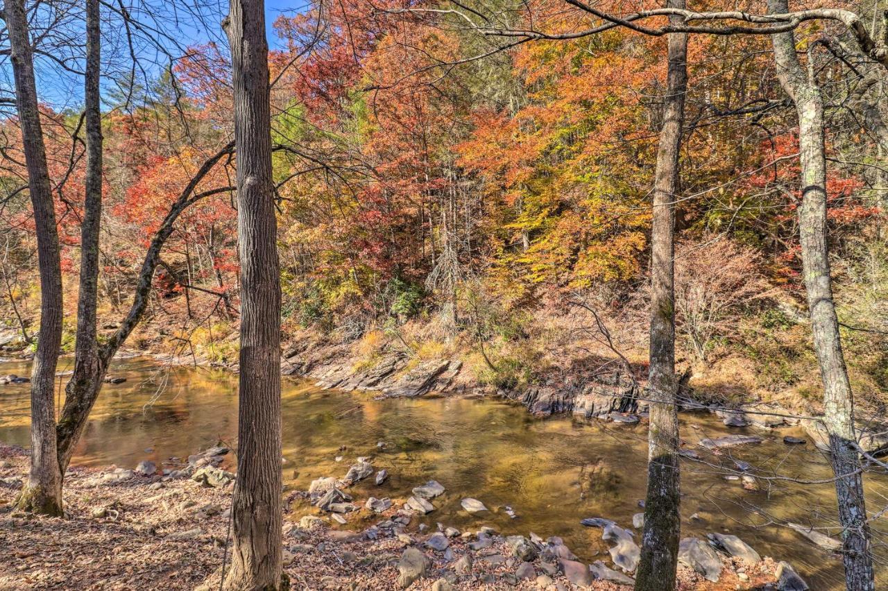 Creekside Retreat With Deck, 18 Miles To Wolf Ridge Βίλα Weaverville Εξωτερικό φωτογραφία